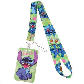 Stitch Green Lilo & Stitch 18" Lanyard with Badge Holder