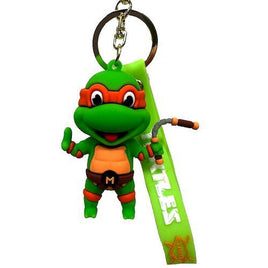 Michelangelo Teenage Mutant Ninja Turtles Keychain 2.5"