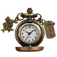 Alice in Wonderland White Rabbit Pocket Watch