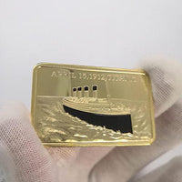 Titanic Commemorative Cold Coin 2"