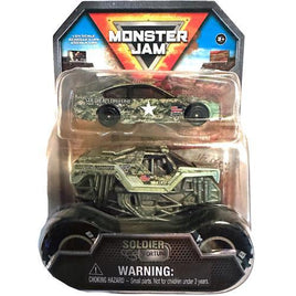 Soldier Fortune Truck & Car Monster Jam 1/64 Vehicle