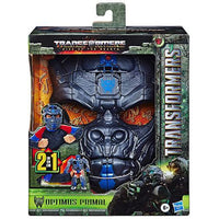 Transformers Rise of the Beasts Optimus Primal 2 IN 1 Converting Mask 9"