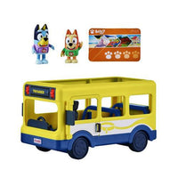 Bluey's Bus Playset Bluey & Friends Figure Set 2"