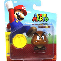 Goomba with Coin Mario Nintendo Action Figure 2.5"