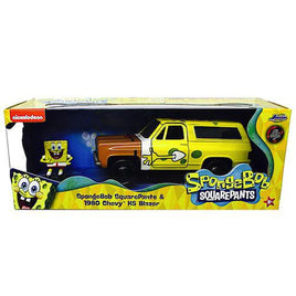 Spongebob Squarepants & 1980 Chevy K5 Blazer Jada Diecast 1/32