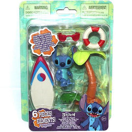 Disney Stitch Surf 6-Piece Figure Set 2.5"