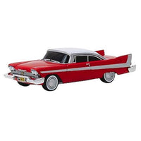 Christine Evil Version 1958 Plymouth Fury Greenlight Hollywood Vehicle 1/64