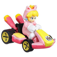 Cat Peach Standard Kart Hot Wheels Super Mario Kart Diecast 1/64