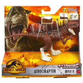 Jurassic World Dominion Extreme Damage Atrociraptor Action Figure 7"