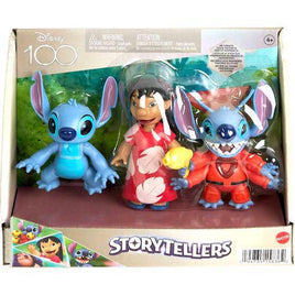 Disney Lilo & Stitch 100th Storytellers Figure Set - 3pk