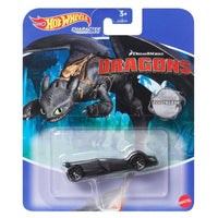 Toothless Hot Wheels Character Car Diecast 1/64