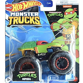 Raphael Teenage Mutant Ninja Turtles Monster Trucks with Diecast Car 1/64