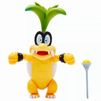 Iggy With Magic Wand Super Mario 4" Nintendo Action Figure