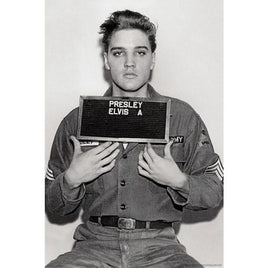 042 ROLLED - Elvis Enlistment Photo Poster 24x36 PE