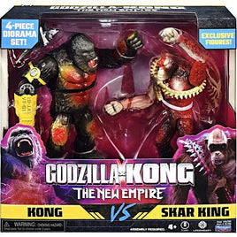 Godzilla x Kong: Kong vs Skar King 6" Figures 2-Pack