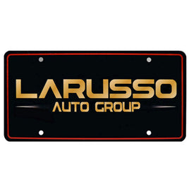 Cobra Kai LaRusso Auto Group Metal Stamped Replica Prop License Plate