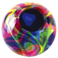 World's Smallest Tye-Dye Magic 8 Ball 1.5"