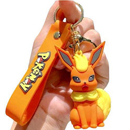 Flareon Pokemon Keychain 2.5"