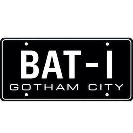 Batman "BAT-1" Metal Stamped Replica Prop License Plate