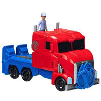 Transformers EarthSpark Spin Changer Optimus Prime 8" and Robby Malto 2"