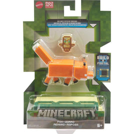 Fox Build-A-Portal Minecraft Action Figure 3"