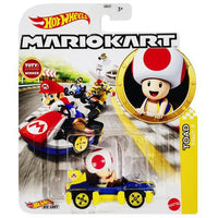 Hot Wheels Toad Mach 8 Super Mario Kart Diecast 1/64