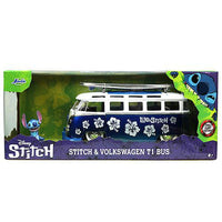 Stitch & Volkswagen T1 Bus 1/24 Scale Diecast