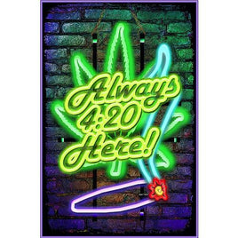 007 ROLLED - Always 420 (Non Flocked) Blacklight Poster 24x36 PE