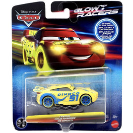 Dinoco Cruz Ramirez Disney Cars Glow Racers 1/55 Scale Diecast