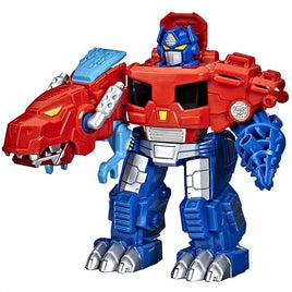 Optimus Prime T-Rex Playskool Rescue Heroes Transformers 4.5" (New Loose)