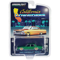 '85 Chevy Impala Green California Lowriders Greenlight 1/64 Series 4