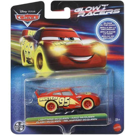 Lightning McQueen Disney Cars Glow Racers 1/55 Scale Diecast