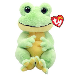 TY Beanie Babies Snapper the Green Frog 6" (Beanie Bellies)