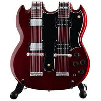 Jimmy Page Gibson SG EDS-1275 Doubleneck Cherry Mini Guitar