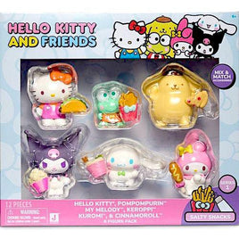 Hello Kitty And Friends Salty Snacks 6 Figure Pack