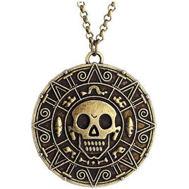 Cursed Aztec Metal Coin Medallion Pirates of the Caribbean