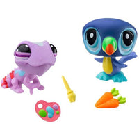 Artsy Pals Littlest Pet Shop Pet Pair 2.5" (Toucan & Chameleon)