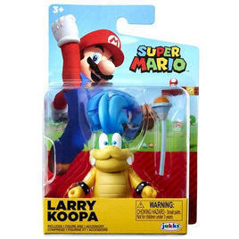 Larry with Magic Wand Super Mario 4" Nintendo Action Figure