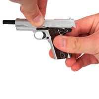 Goat Guns Miniature 1911 Silver Model Diecast Toy Pistol 1:2.5 Scale