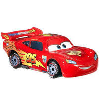 Lightning McQueen with Racing Tires Metal Disney Cars 1/55 Diecast