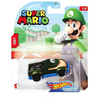 Hot Wheels Luigi Super Mario Diecast 1/64 Scale