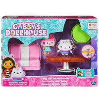 Gabby and Friends Cakey Cat Kitchen Dinette Figure Set 2"