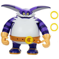 B.I.G. with Rings Sonic the Hedgehog Action Figure 4"