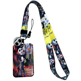 Jack Skellington The Nightmare Before Christmas 18" Lanyard with Badge Holder