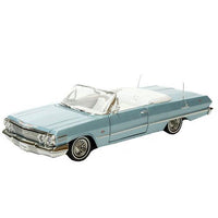 Welly Lowrider 1963 Chevrolet Impala Light Blue Metallic 1/24