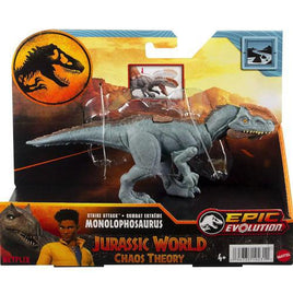 Monolophosaurus Jurassic World Chaos Theory Dinosaur 4"