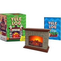 Mini Yule Log with Crackling Sound RP Minis 3-5/8"