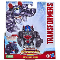 Optimus Primal Rescue Bots Academy Classic Heroes Team Playskool Transformer 4.5"