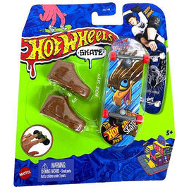 Ridin' Sky Hot Wheels Skate Fingerboard and Shoes