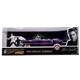 Elvis 1956 Cadillac Eldorado with Figure 1:24 Scale Diecast Vehicle